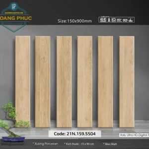 Gạch Thanh Gỗ 15x90 Á Mỹ - 21N.159.5504