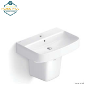 Chậu treo tường Viglacera và chân ngắn V58(CD58)