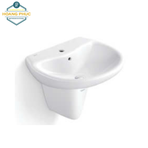 Chậu treo tường Viglacera và chân ngắn V36