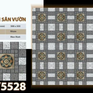 Gạch lót sân 50x50 Viglacera Men Matt SV5528