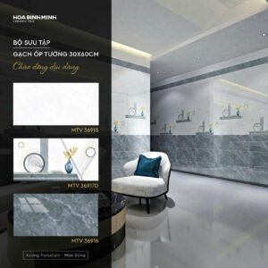 Gạch ốp tường 30x60 porcelain MTV36918