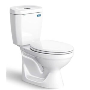 Bồn Cầu Viglacera VI66 2 Khối Nắp êm V1102E