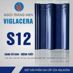 Ngói sóng tráng men Viglacera S12