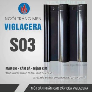 Ngói sóng tráng men Viglacera S03