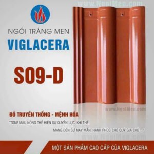 Ngói sóng tráng men Viglacera S09-D